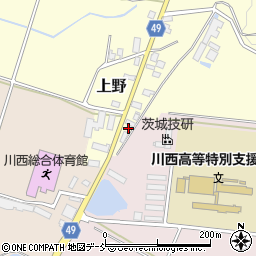 新潟県十日町市上野甲33周辺の地図
