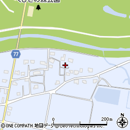 新潟県上越市下吉野545周辺の地図