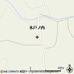 福島県石川郡石川町湯郷渡木戸ノ内周辺の地図