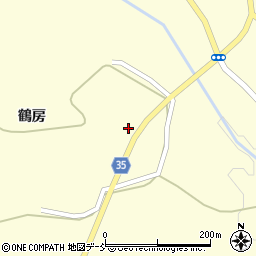 福島県いわき市大久町大久鶴房周辺の地図