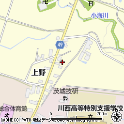 新潟県十日町市上野甲57周辺の地図
