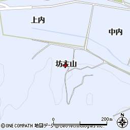 福島県西白河郡泉崎村太田川坊主山周辺の地図