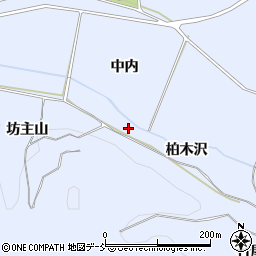 福島県西白河郡泉崎村太田川柏木沢周辺の地図