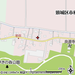 新潟県上越市頸城区市村276周辺の地図