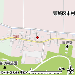 新潟県上越市頸城区市村270周辺の地図