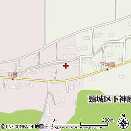 新潟県上越市頸城区市村984周辺の地図