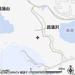 福島県西白河郡泉崎村踏瀬菖蒲山周辺の地図