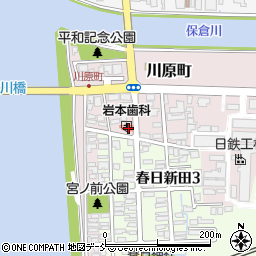 新潟県上越市川原町6-21周辺の地図