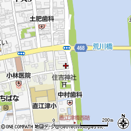 直江津米穀商事周辺の地図
