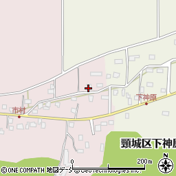 新潟県上越市頸城区市村972周辺の地図