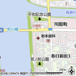 新潟県上越市川原町6-33周辺の地図