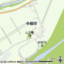新潟県十日町市小根岸22周辺の地図