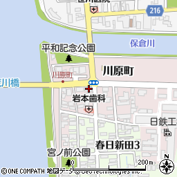 新潟県上越市川原町6-13周辺の地図