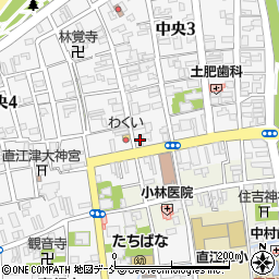 美容室みょんみょんハーフ直江津店周辺の地図