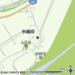 新潟県十日町市小根岸2-2周辺の地図