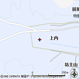 福島県西白河郡泉崎村太田川上内周辺の地図