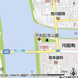 新潟県上越市川原町8周辺の地図
