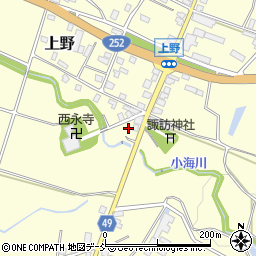 新潟県十日町市上野甲289周辺の地図