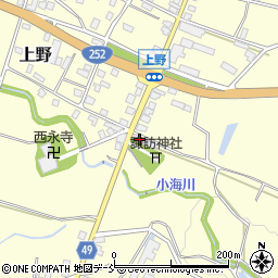 新潟県十日町市上野甲831周辺の地図