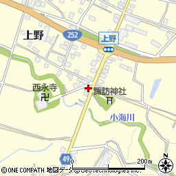 新潟県十日町市上野甲290周辺の地図