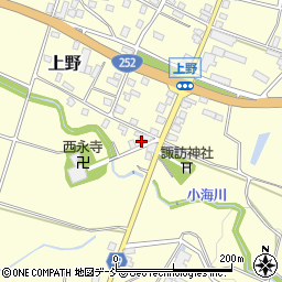 新潟県十日町市上野甲284周辺の地図