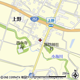 新潟県十日町市上野甲285周辺の地図