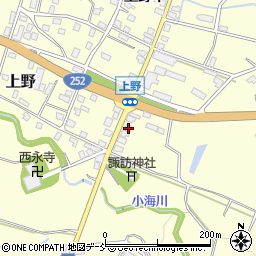 新潟県十日町市上野甲837周辺の地図