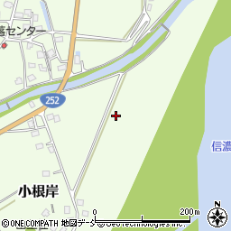新潟県十日町市小根岸周辺の地図