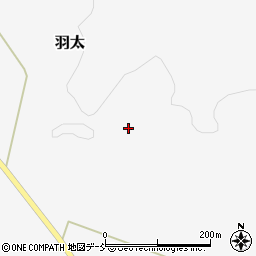 福島県西白河郡西郷村羽太勘羽山周辺の地図