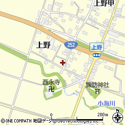 新潟県十日町市上野甲871周辺の地図