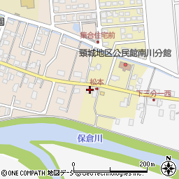 新潟県上越市頸城区松本287周辺の地図