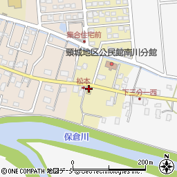 新潟県上越市頸城区松本285周辺の地図