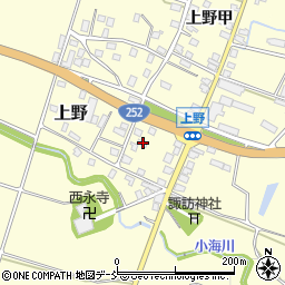 新潟県十日町市上野甲852周辺の地図