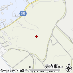 福島県矢吹町（西白河郡）寺内東周辺の地図