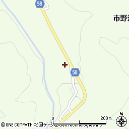 新潟県南魚沼市市野江周辺の地図