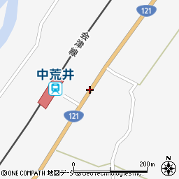 中荒井駅前周辺の地図