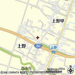 上野集会所周辺の地図