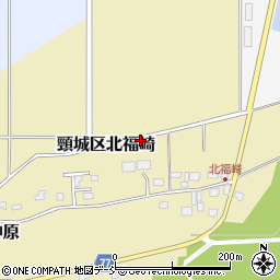 新潟県上越市頸城区北福崎周辺の地図