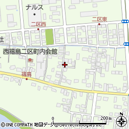 新潟県上越市頸城区西福島周辺の地図