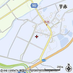 新潟県南魚沼市芋赤656周辺の地図