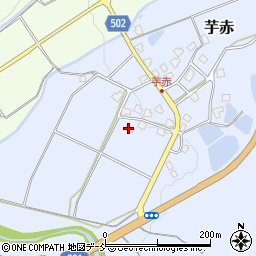 新潟県南魚沼市芋赤655周辺の地図