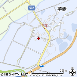 新潟県南魚沼市芋赤652周辺の地図
