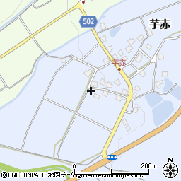 新潟県南魚沼市芋赤658-2周辺の地図