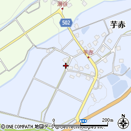 新潟県南魚沼市芋赤664周辺の地図