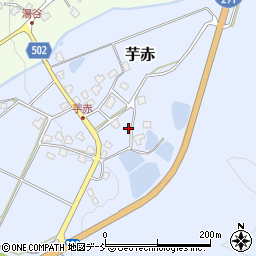 新潟県南魚沼市芋赤557周辺の地図
