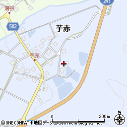 新潟県南魚沼市芋赤348周辺の地図