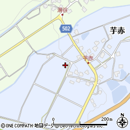 新潟県南魚沼市芋赤660周辺の地図