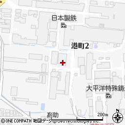 新潟県上越市港町周辺の地図