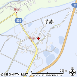 新潟県南魚沼市芋赤546周辺の地図