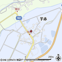 新潟県南魚沼市芋赤566周辺の地図